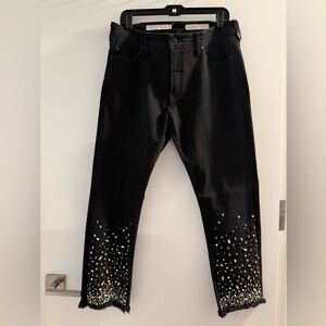 Black Studded Woman’s Jeans